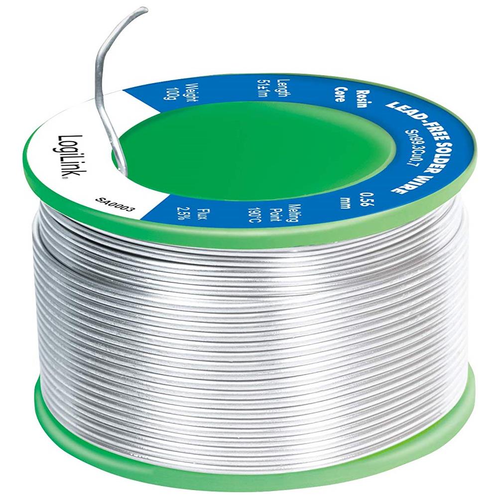 Stagno In Rotolo Per Saldatura Senza Piombo Rame 0,56 Mm 100g - Foto 2