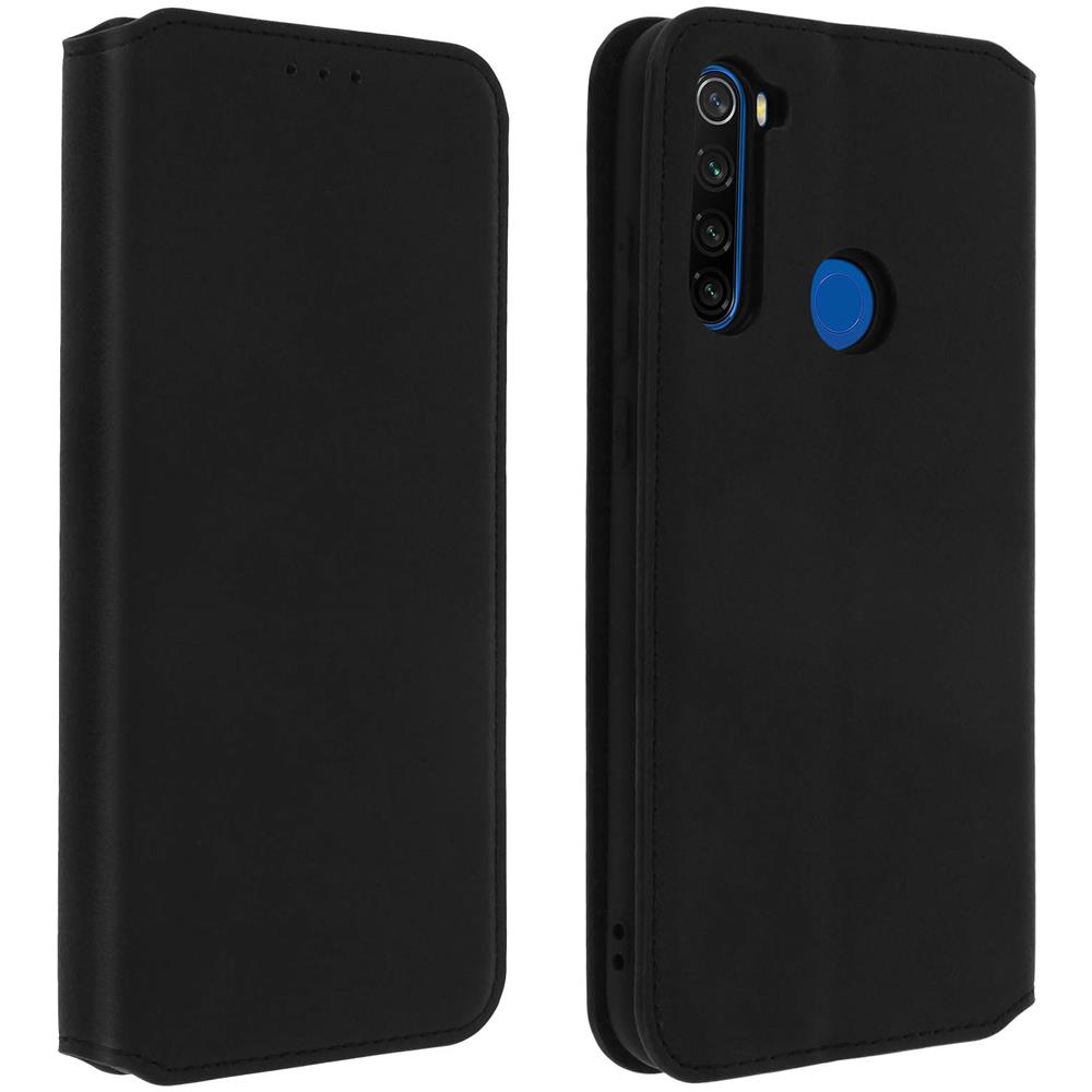 Custodia Xiaomi Redmi Note 8t Portacarte Funzione Supporto Similpelle Nero - Foto 6