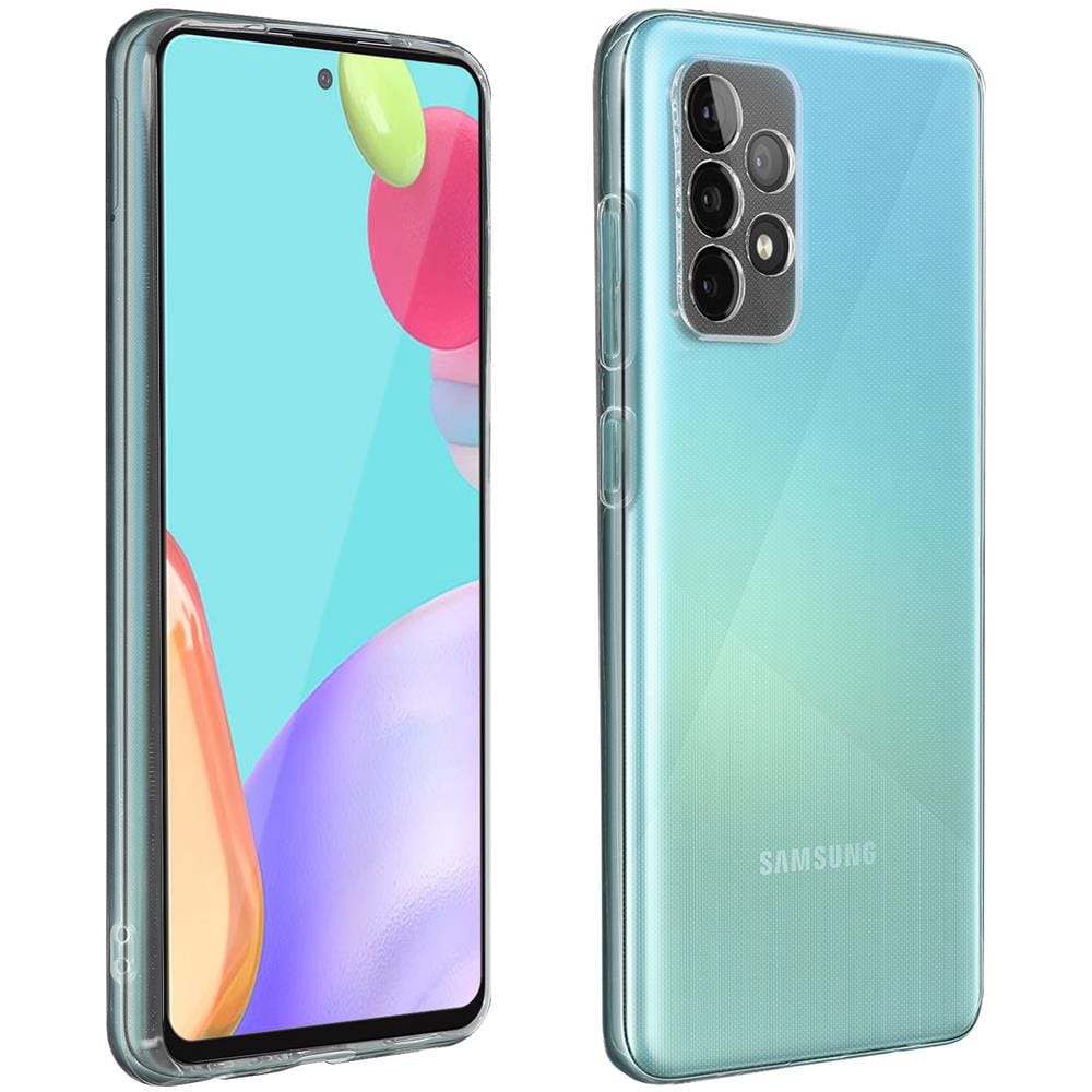 Cover Samsung Galaxy A52 5g / 4g Silicone + Vetro Temperato Bordi Neri - Foto 5