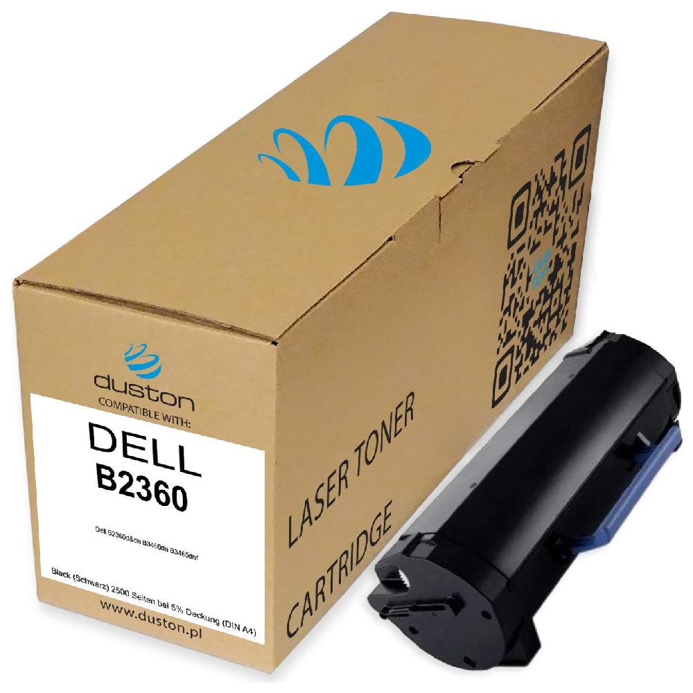 TONER COMPATIBILE - B2360, 593-11165 Negro Compatible Con Dell B2360d B2360dn B3460dn B3465dnf - Foto 2