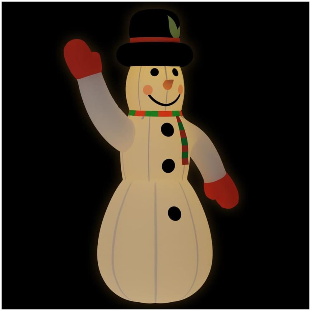 Pupazzo di Neve Natalizio Gonfiabile con LED 455 cm - Foto 1