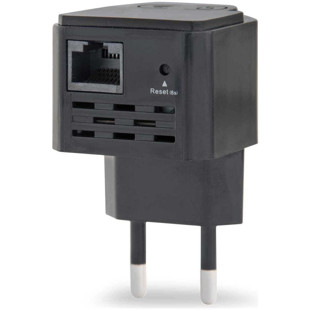 WNP-RP300-03-BK ponte e ripetitore Ripetitore di rete 300 Mbit /s Nero - Foto 1