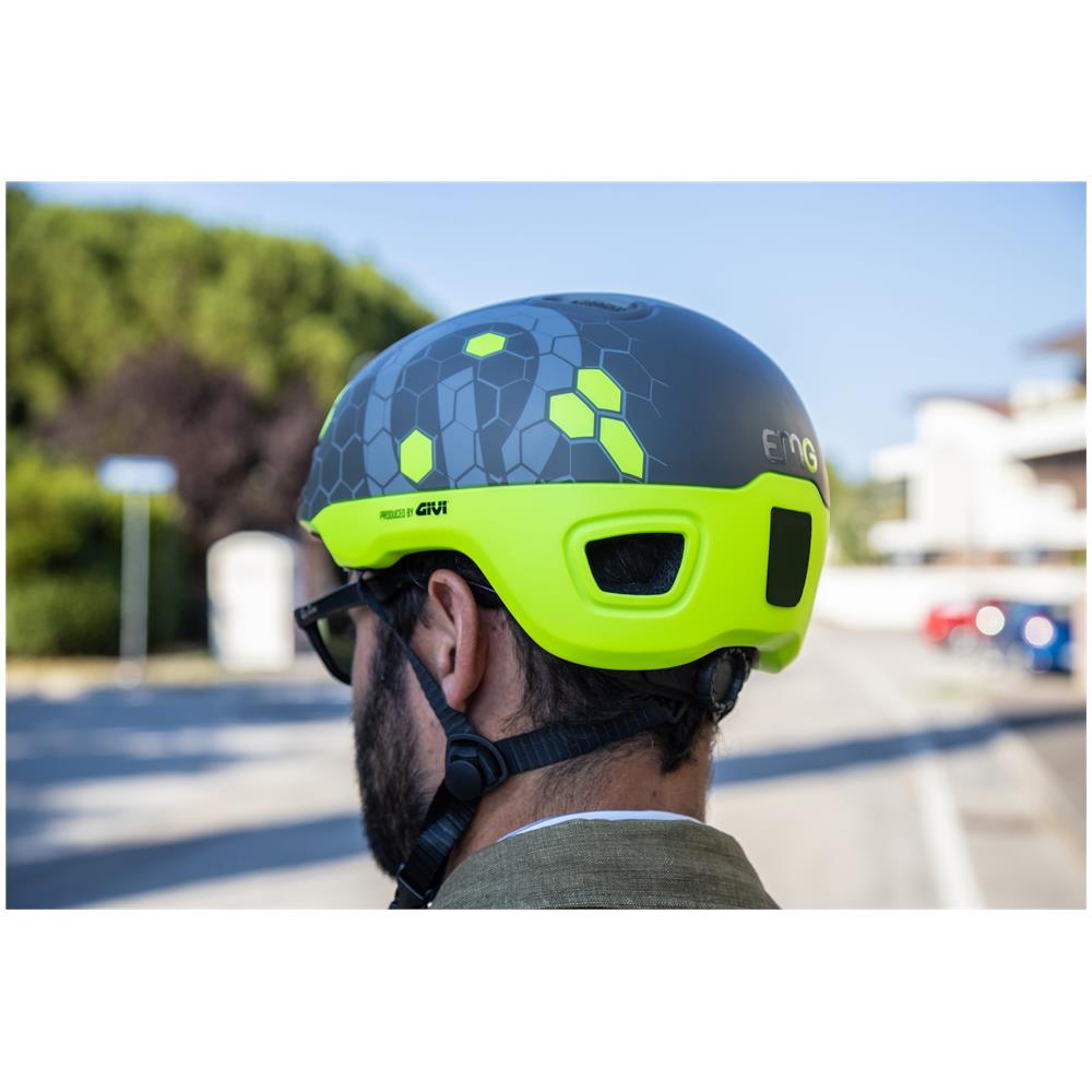 EMG HM 09 Casco Monopattino /Bicicletta Omologazione EU L Grigio - Foto 4