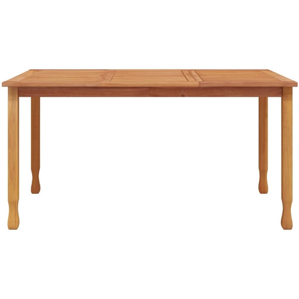 Tavolo Da Pranzo Da Giardino 150x90x75cm Legno Massello Di Teak - Foto 3