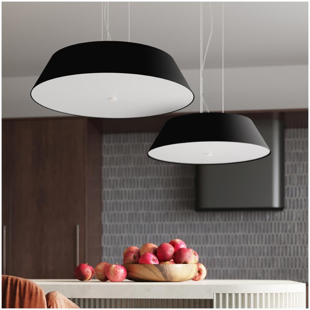 Sollux Lighting Lampadario Vega 60 Nero Sl.0766 - Minimalista Lampadari Nero 105x60x60 Cm - Foto 1