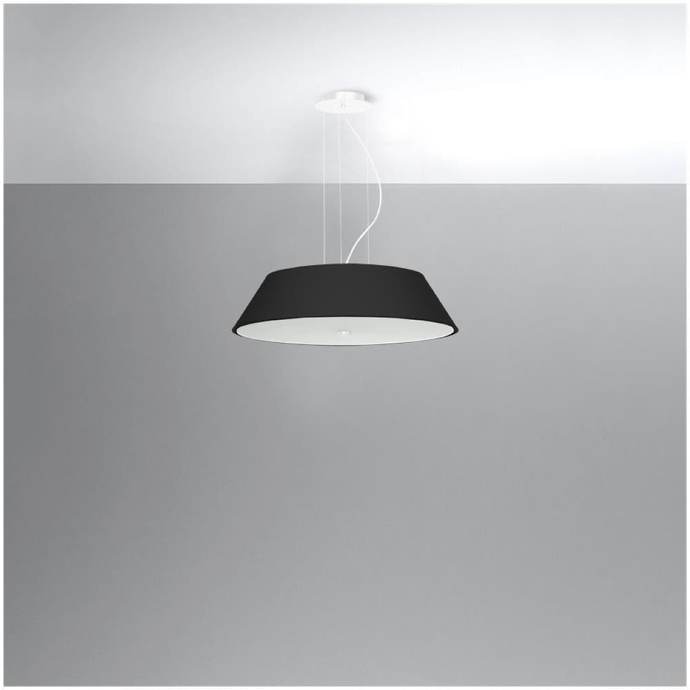 Sollux Lighting Lampadario Vega 60 Nero Sl.0766 - Minimalista Lampadari Nero 105x60x60 Cm - Foto 2