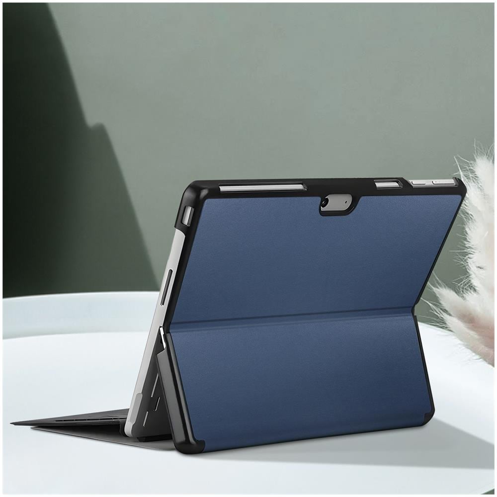 Custodia Per Microsoft Surface Pro 9 Copertina Supporto Collezione Slim Blu - Foto 5