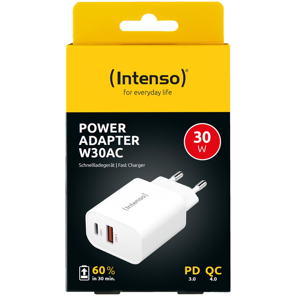 POWER ADAPTER USB-A /USB-C / 7803012 Universale Bianco AC Ricarica rapida Interno - Foto 2