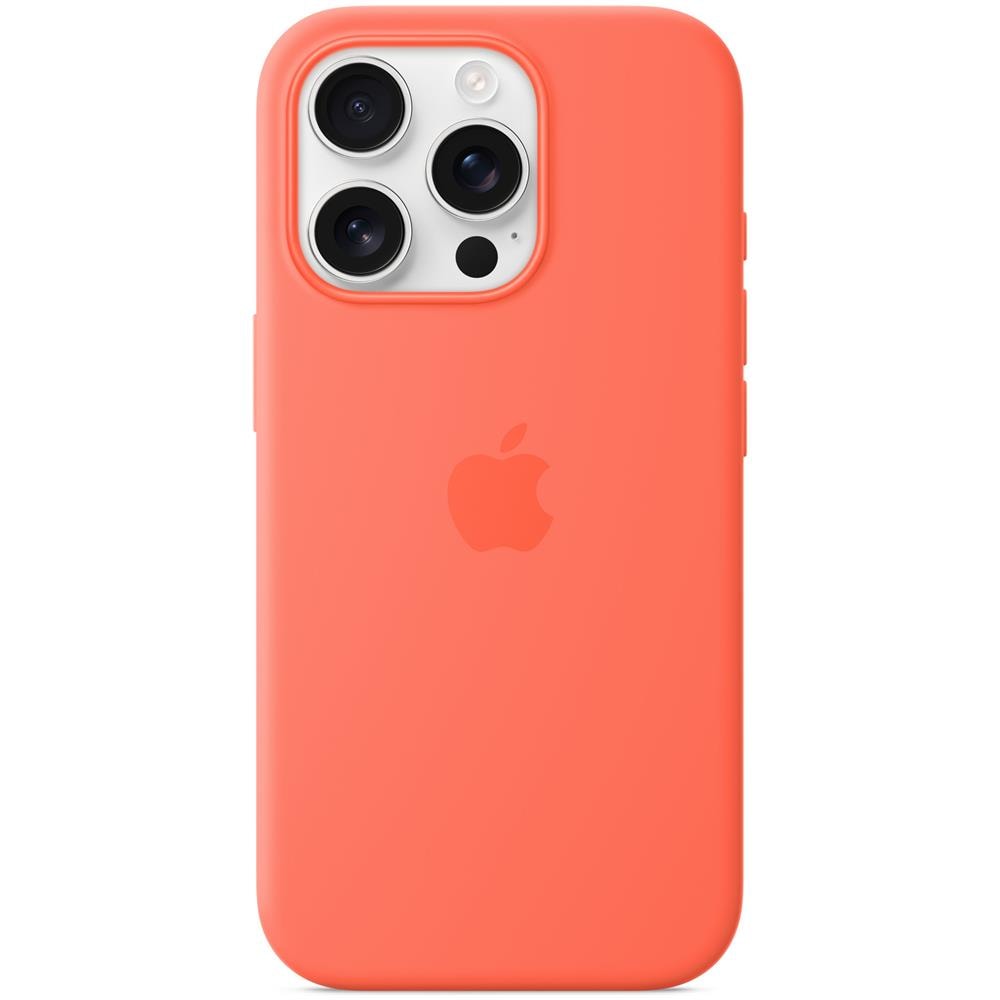 Custodia MagSafe in silicone per iPhone 16 Pro - Mandarancio - Foto 1
