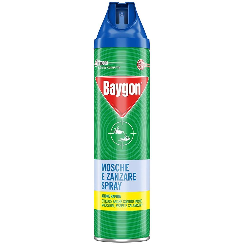 Insetticida Baygon Mosce&Zanzare Plus 400 ml - Foto 1