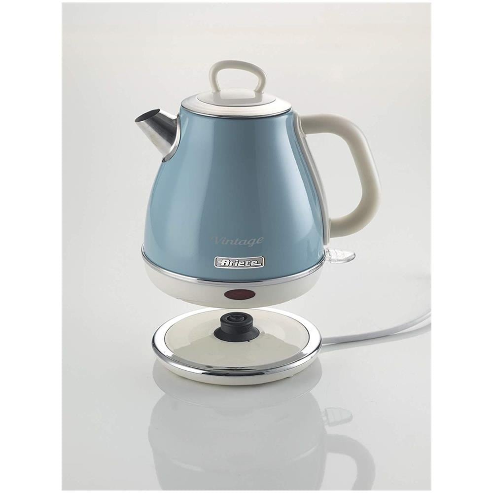 Bollitore Vintage 2868 Potenza 1630 Watt Capacità 1 Litro Colore Celeste - Foto 2