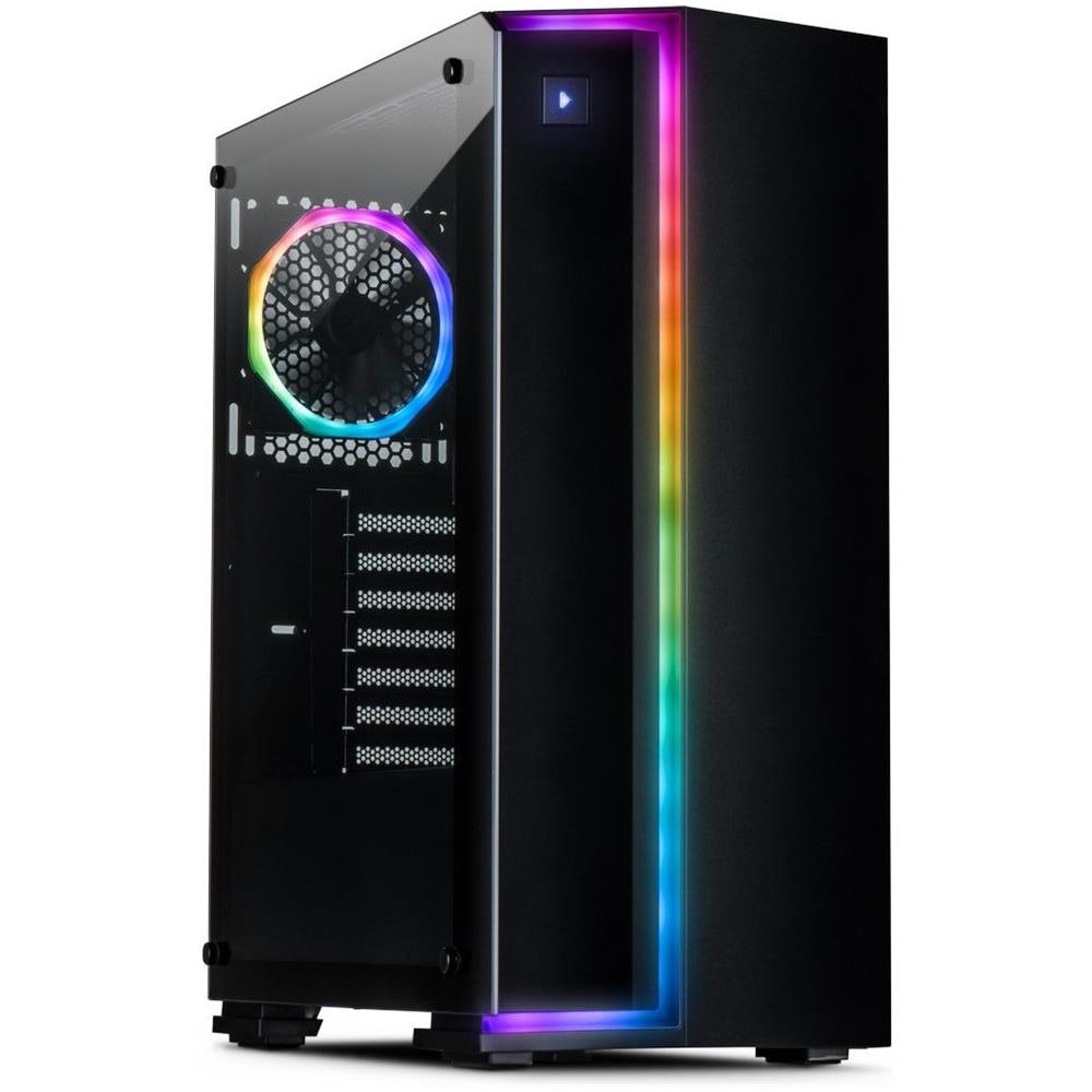 Case S-3906 Tower ATX / ITX / Micro ATX 2 Porte USB 3.0 Colore Nero (Finestrato) - Foto 1