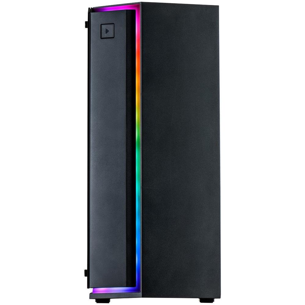 Case S-3906 Tower ATX / ITX / Micro ATX 2 Porte USB 3.0 Colore Nero (Finestrato) - Foto 2
