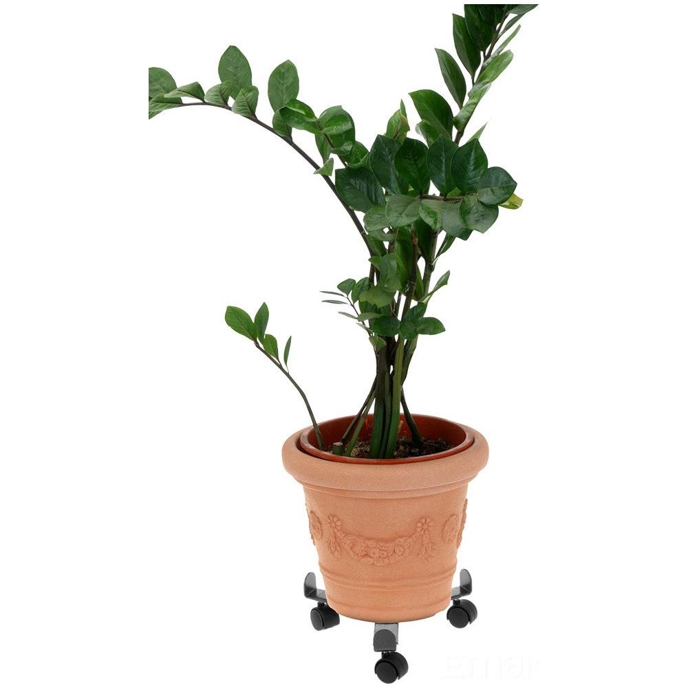 Supporto In Metallo Con Ruote Per Vasi Oh My Home - Foto 3