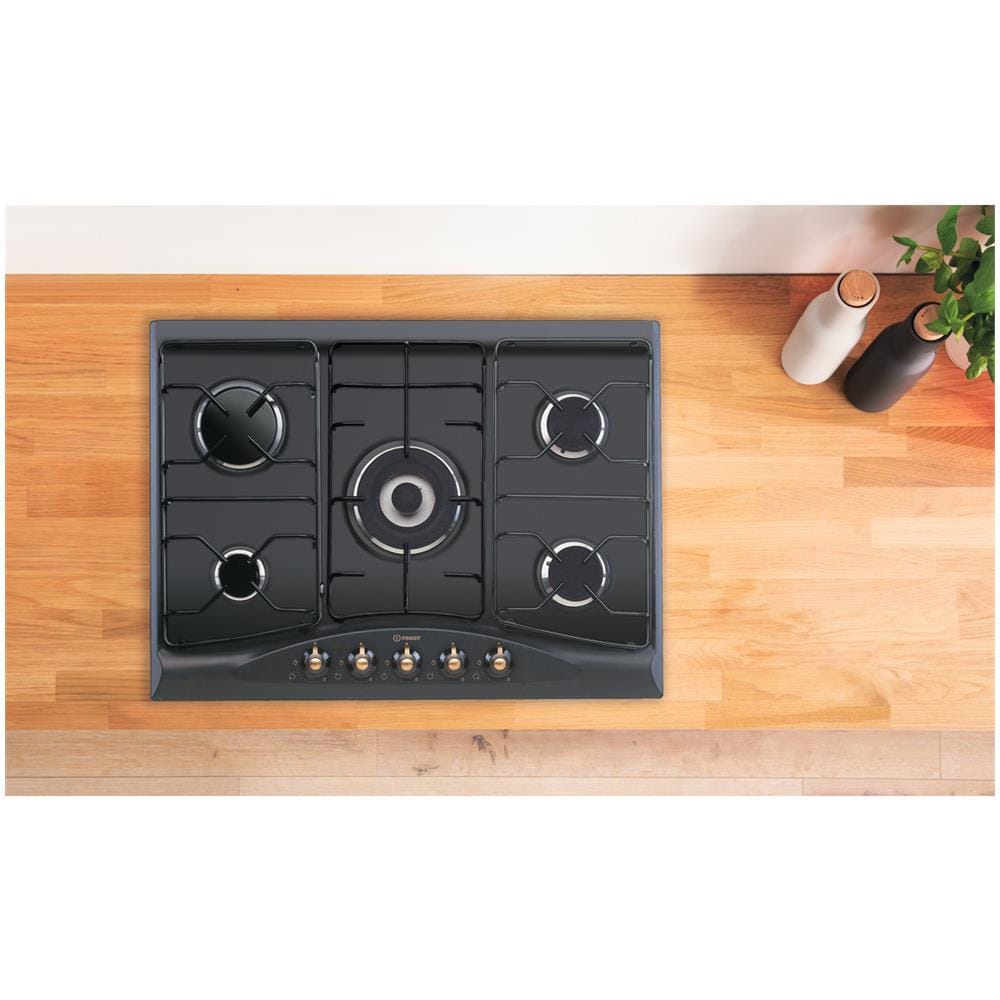 Piano Cottura BB 752 / I (AN) a Gas 5 Fuochi Gas Colore Nero - Foto 4