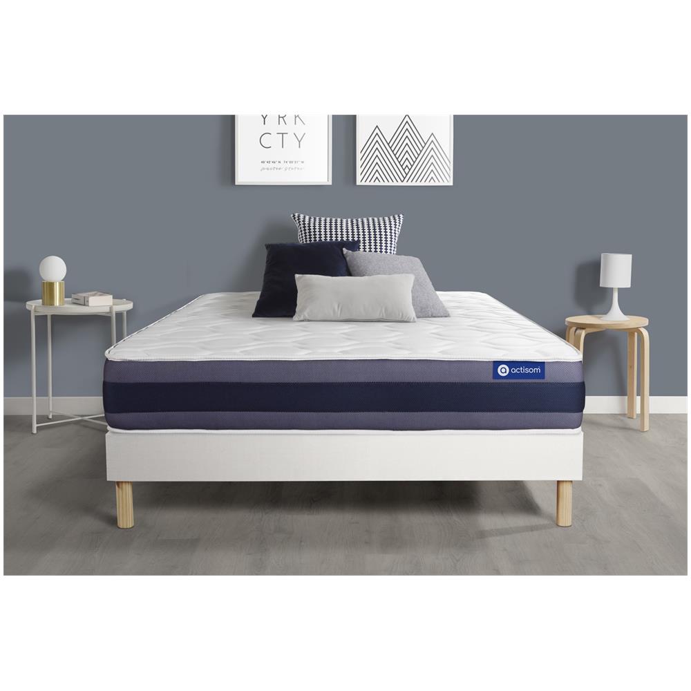 Kit Rete E Materasso Actiflex Morpho 130x210cm - Spessore : 24cm - Molle Insacchettate E Memory Foam - Bilanciato - - Foto 2