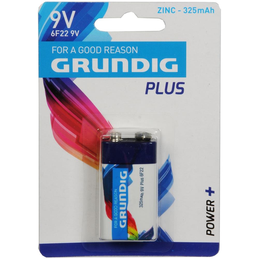 Batteria 9v 6f22 325mah - Foto 1