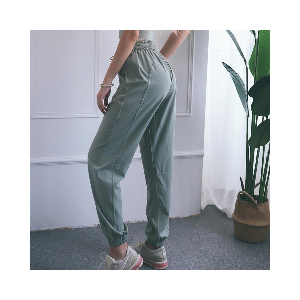 SLOWMOOSE - Pantaloni Da Ginnastica Larghi A Vita Alta Da Donna Pantaloni Da  Allenamento Da Tasca Da Donna [ viola / Xl] - ePRICE