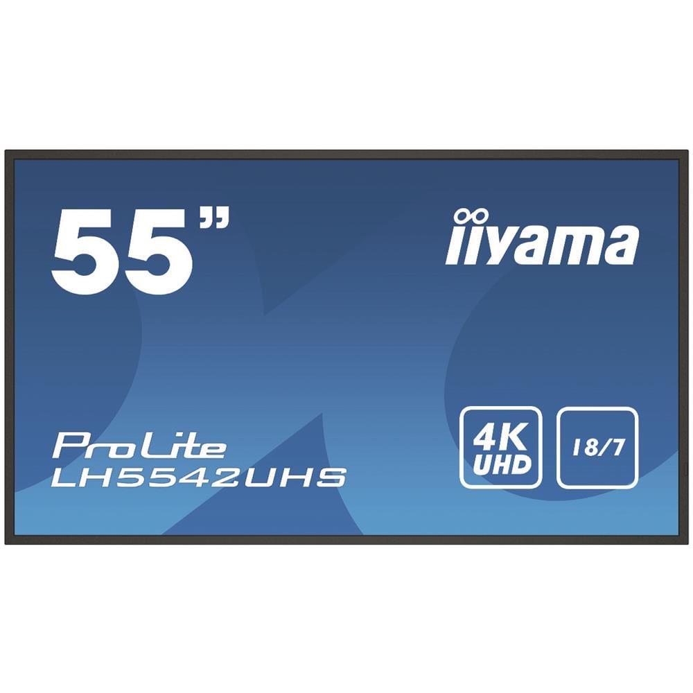 MONITOR IIYAMA 55" 3840x2160 4K UHD IPS PANEL - Foto 1