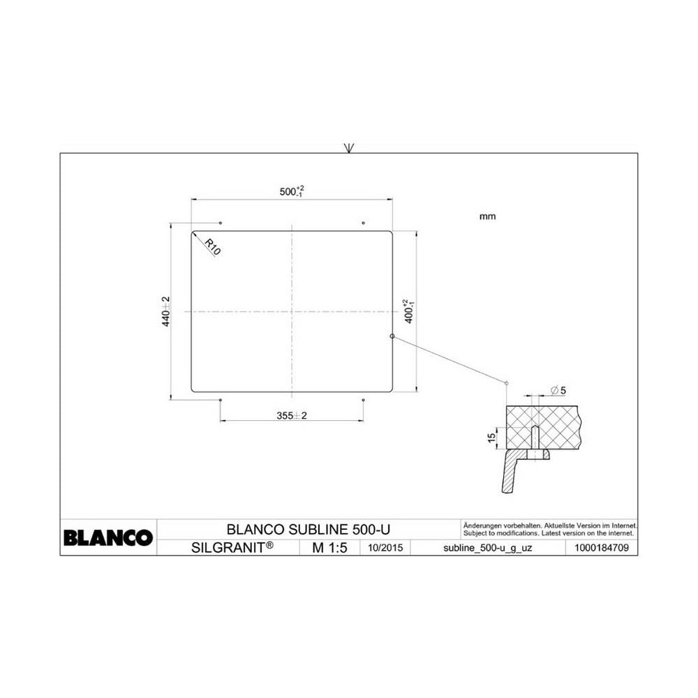 Lavello Incasso 50cm Silgranit Tartufo - 523439 - Foto 3
