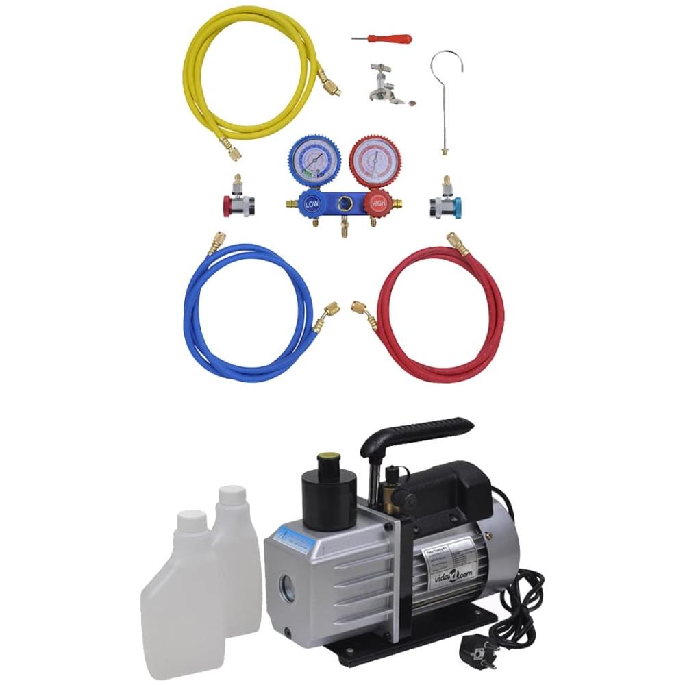 Kit Pompa Di Aspirazione 50 L / min Con Manometro A 2 Vie - Foto 1