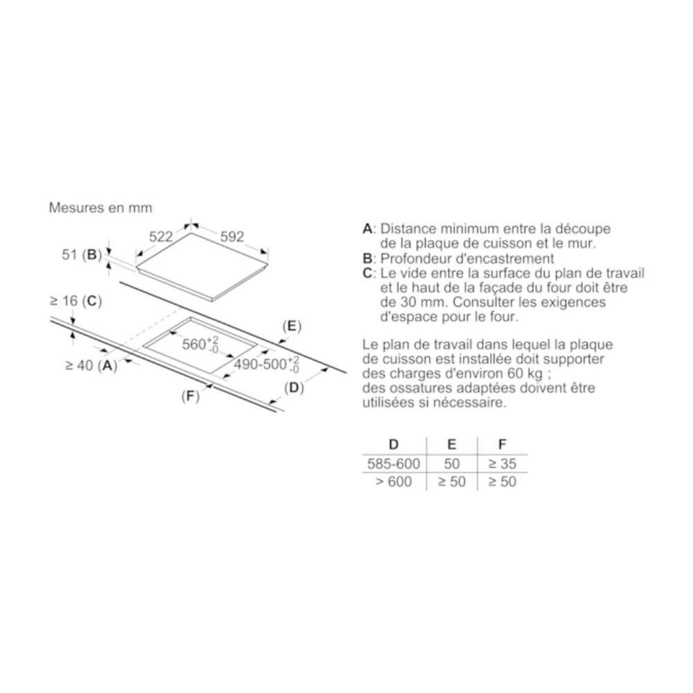 Piano Cottura a Induzione 3 fuochi Potenza 4600 W Colore Nero - Foto 4