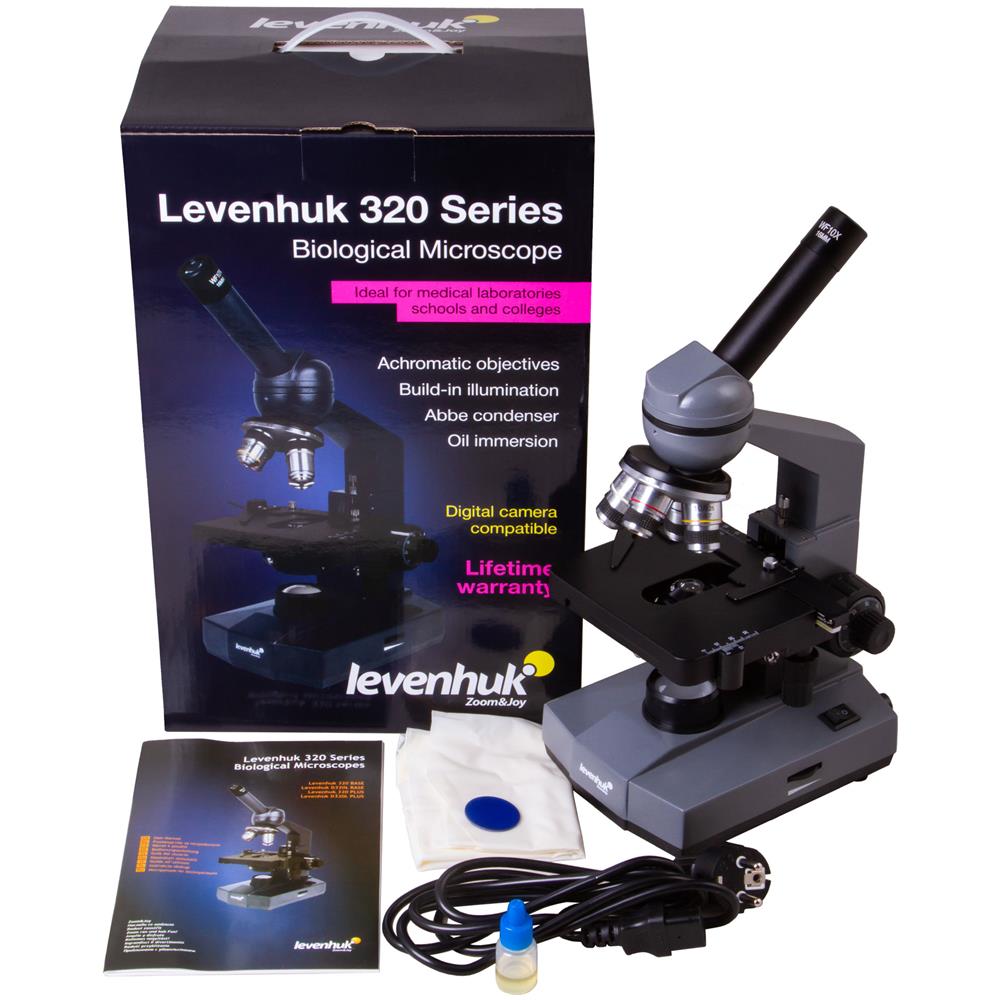 Microscopio Biologico Monoculare Levenhuk 320 Base - Foto 2