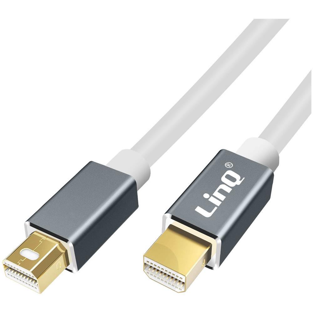 Cavo Video Mini Displayport Maschio A Mini Displayport Maschio 1,8m, Bianco - Foto 2