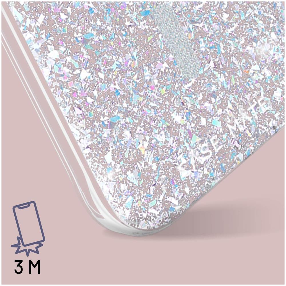Cover Magsafe Per Iphone 15 Silicone Glitter Iridescente Twinkle - Foto 5
