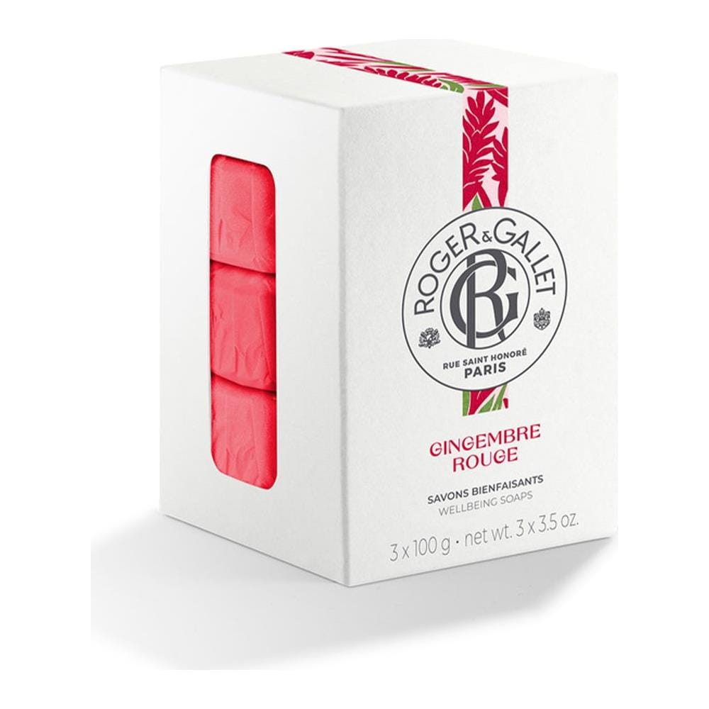 Set Sapone Benefico 3x100g Zenzero Rosso Base Vegetale - Foto 1