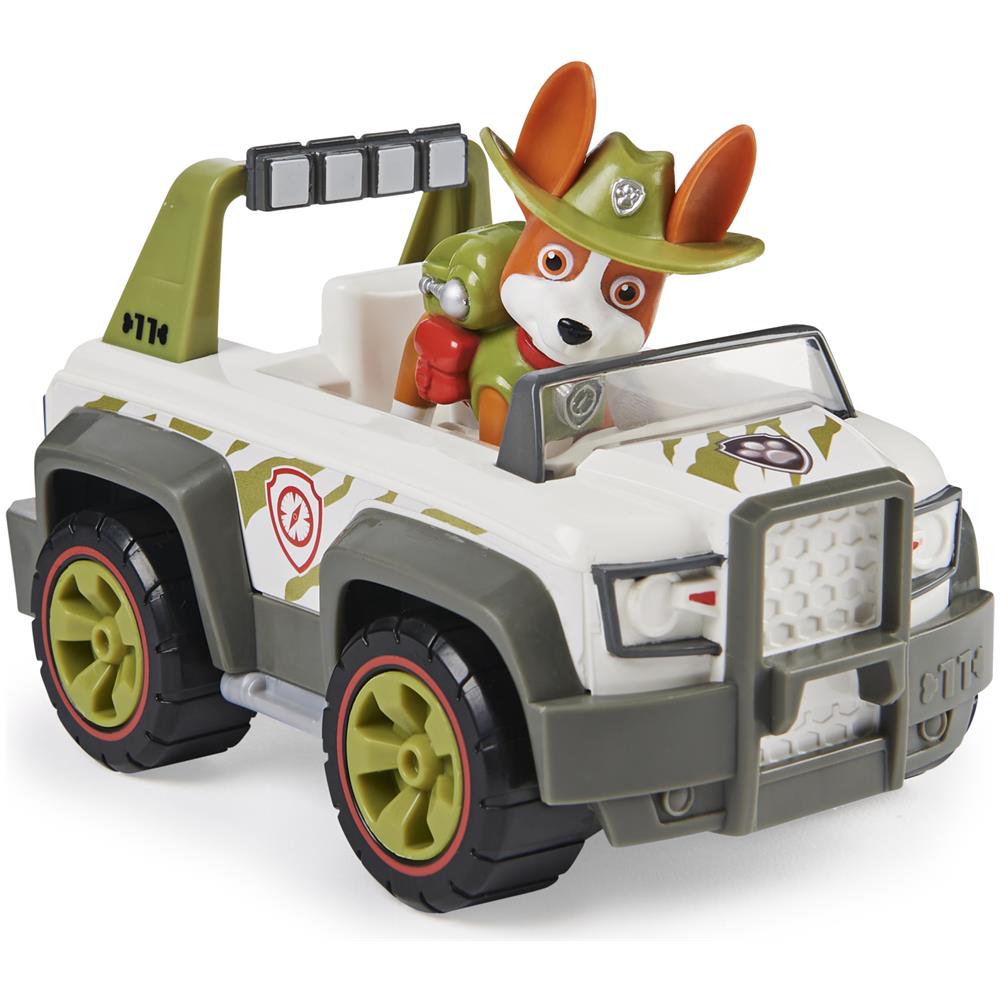 PAW Patrol, Veicolo Jungle Cruiser di Tracker, Veicolo e Personaggio Tracker, Giochi Bambini, 3+ anni - Foto 9