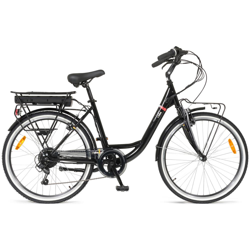 Bici Elettrica City Easy Flow Litio " 26" 78 Ah 45 km 36 V 4 h 280 Wh Colore Nera - Foto 1