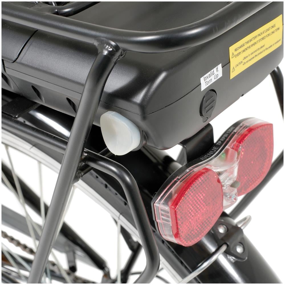 Bici Elettrica City Easy Flow Litio " 26" 78 Ah 45 km 36 V 4 h 280 Wh Colore Nera - Foto 9