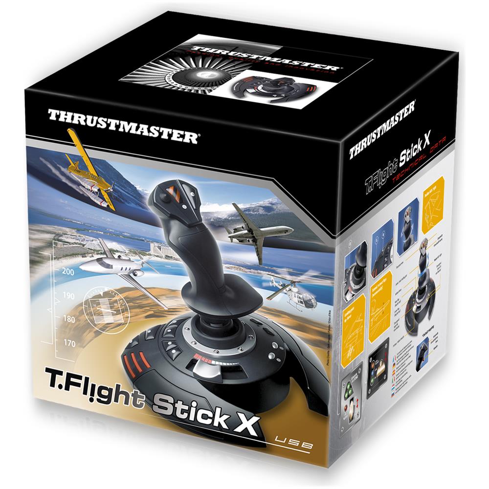 T.Flight Stick X Nero Joystick Playstation 3 - Foto 9