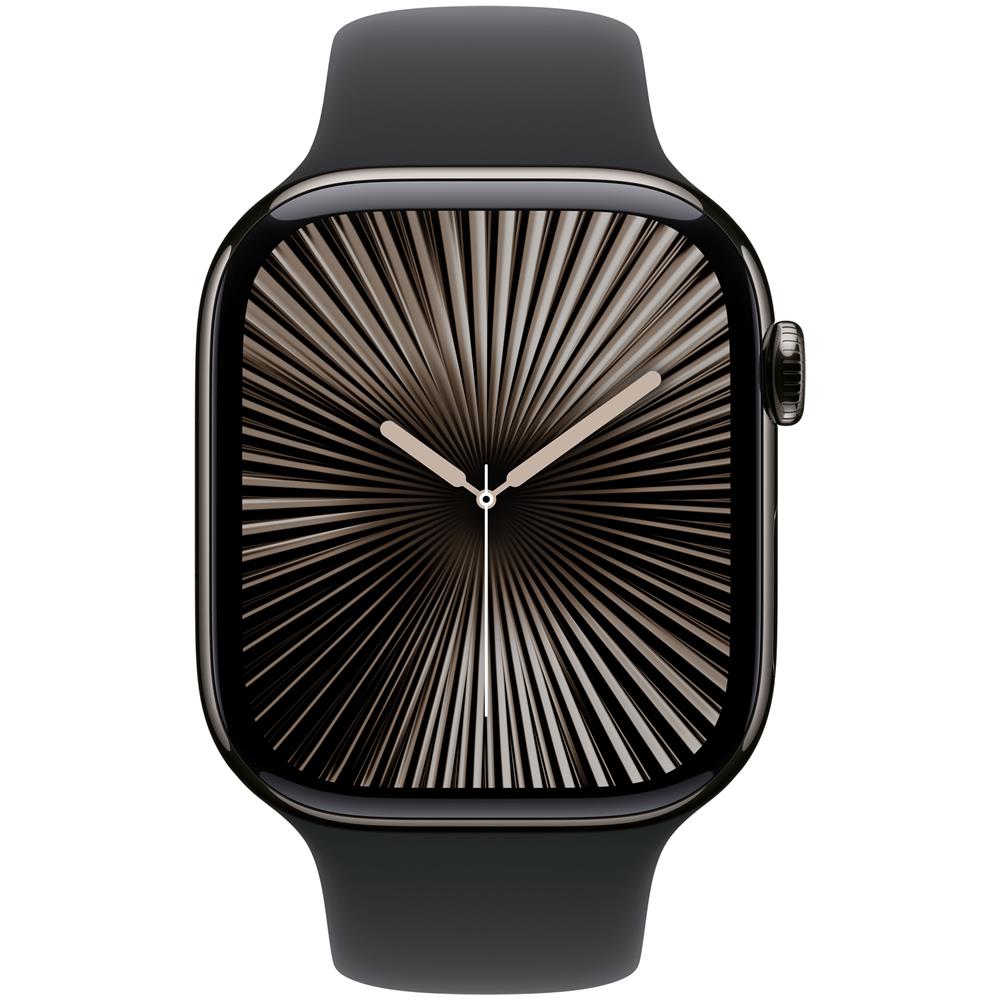 Watch Series 10 OLED 46 mm Digitale 416 x 496 Pixel Touch screen 4G Grigio Wi-Fi GPS (satellitare) - Foto 2