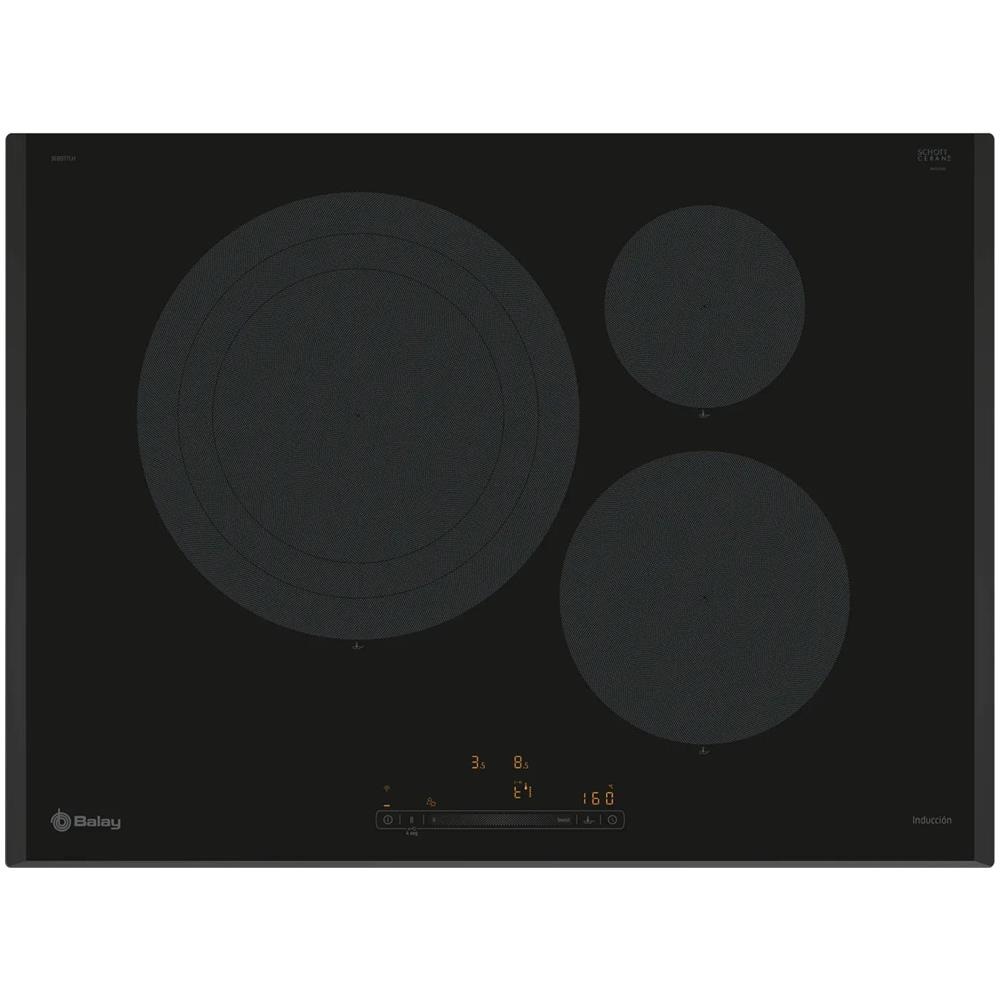 Piano Cottura 3EB977LH a Induzione 3 Zone Cottura da 71 cm Colore Antracite - Foto 1