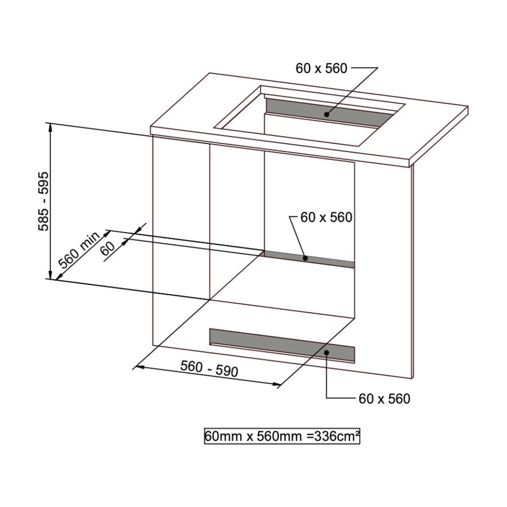 Forno Elettrico da Incasso F6011PROELN Capacità 76 L Multifunzione Ventilato Potenza 2800 W Colore Acciaio inox / Nero - Foto 8