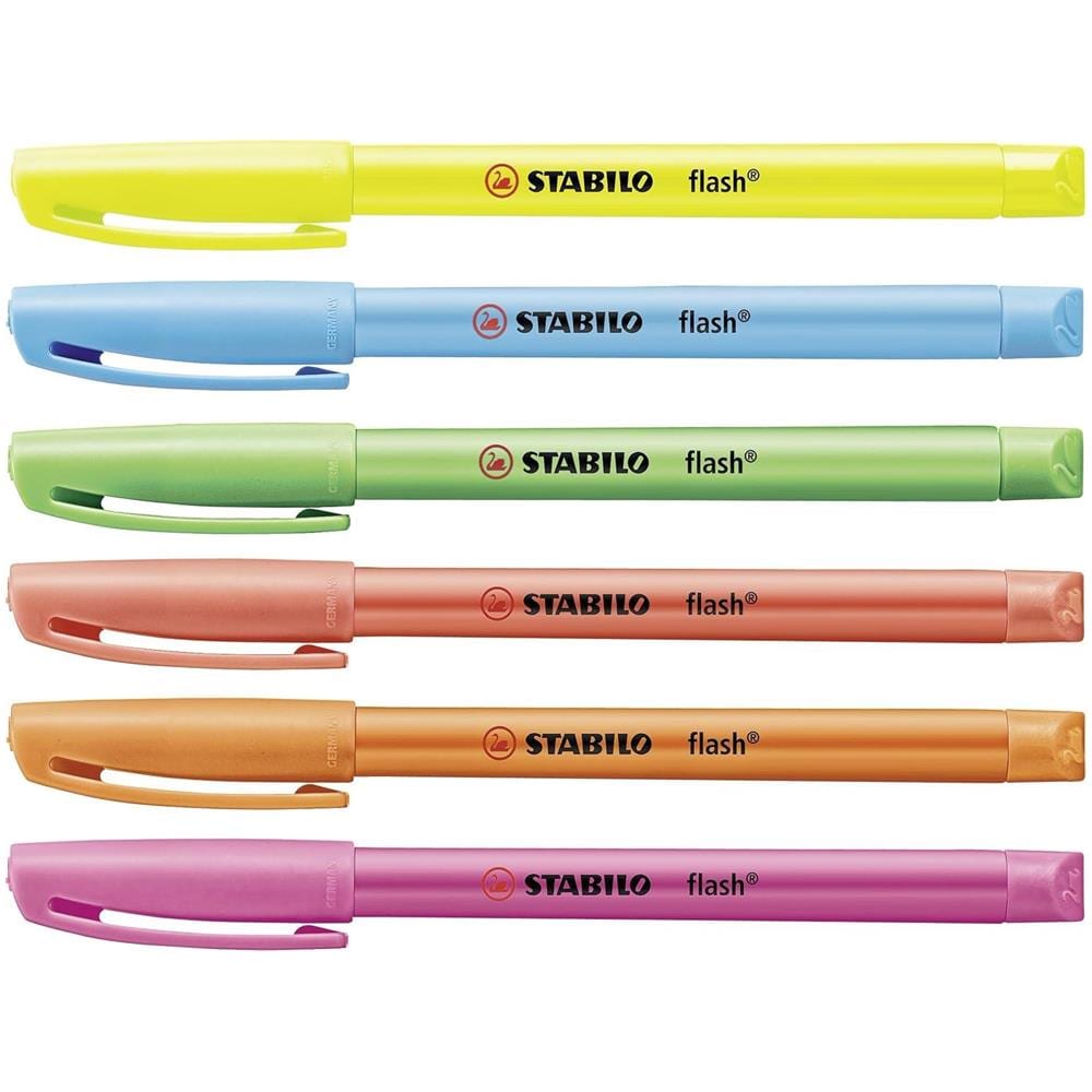 flash - Evidenziatore - Astuccio da 6 - Colori assortiti - Foto 2