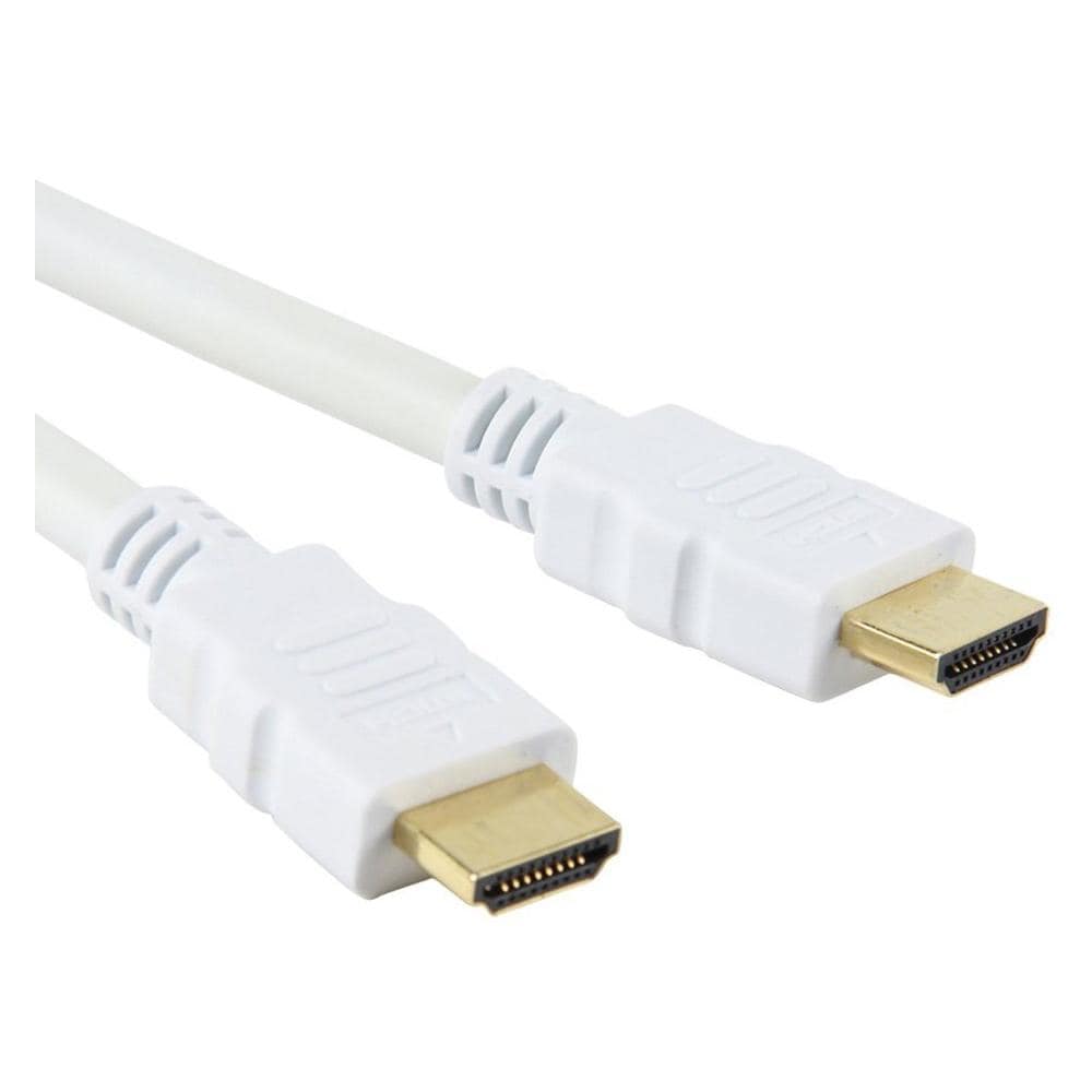ICOC HDMI-4-100WH - Cavo HDMI High Speed con Ethernet A / A M / M 10 m Bianco - Foto 2