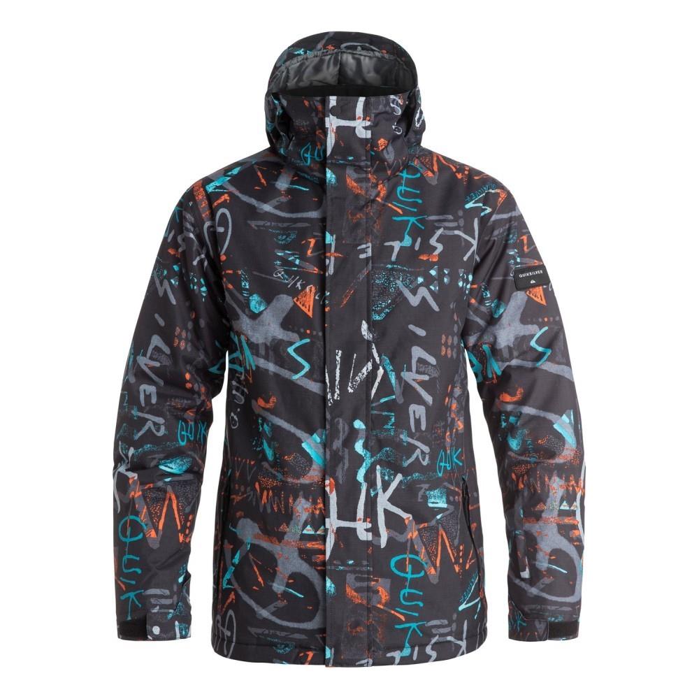 Giacca Nero Eprice Xs Quicksilver Mission Printed Uomo Fantasia 9EH2WDI