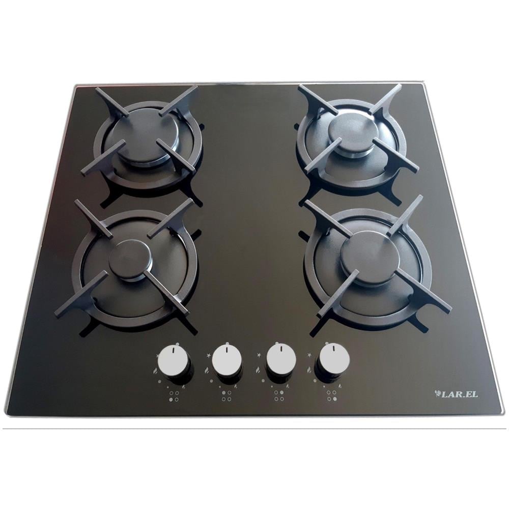 Piano Cottura 848G a Gas 4 Fuochi Gas Colore Nero - Foto 1