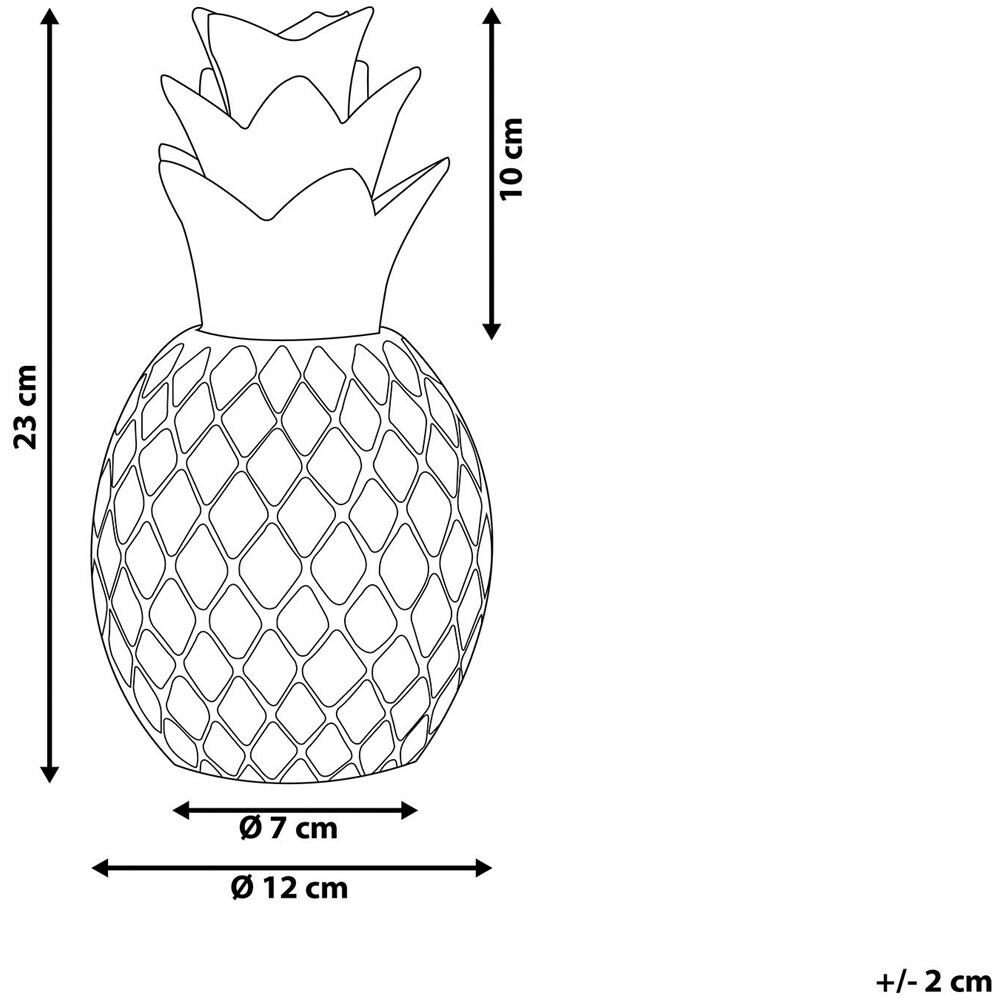 Figura Statuetta Decorativa In Color Bianco Tyana - Foto 2