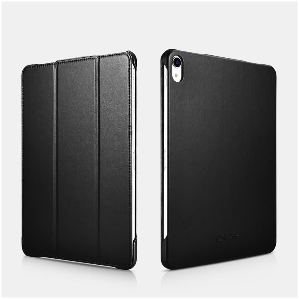 Custodia Folio Per Ipad Icarer Pro In Pelle Microfibra 11 Pollici Serie Slim Nero - Foto 1