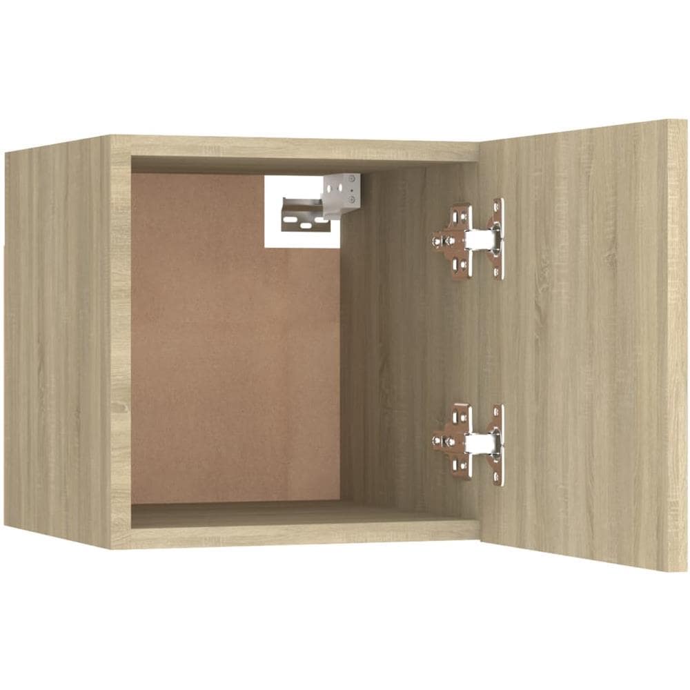 Comodini 2 pz Rovere Sonoma 30,5x30x30 cm in Truciolato - Foto 8