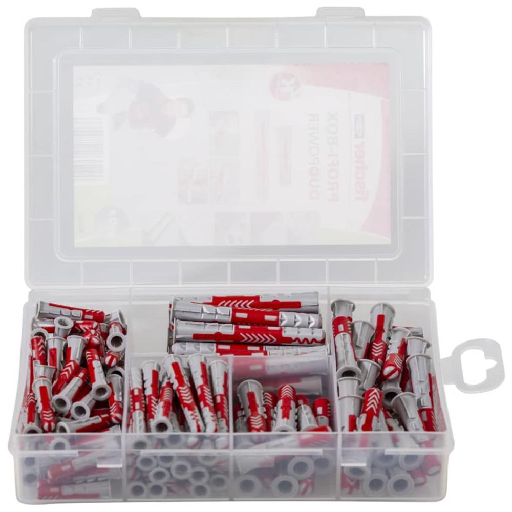 Set di Tasselli PROFI-BOX DUOPOWER Lunghi / Corti 150 pz - Foto 3