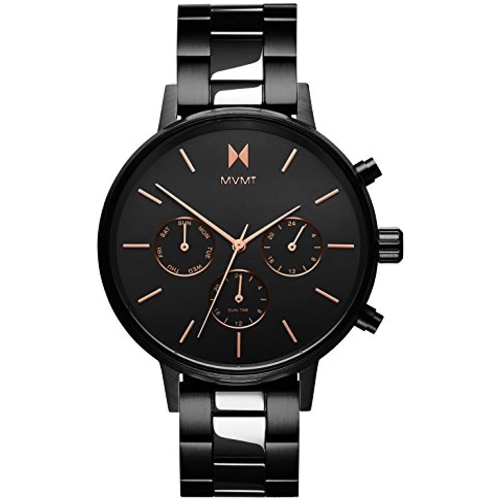 Orologio Cronografo Quarzo Donna Con Cinturino In Acciaio Inox D-fc01-bl - Foto 1