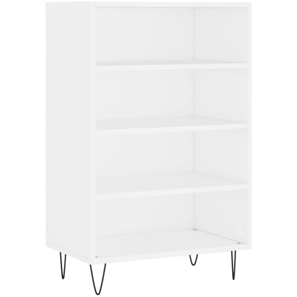 Credenza Bianca 57x35x90 Cm In Legno Multistrato - Foto 2