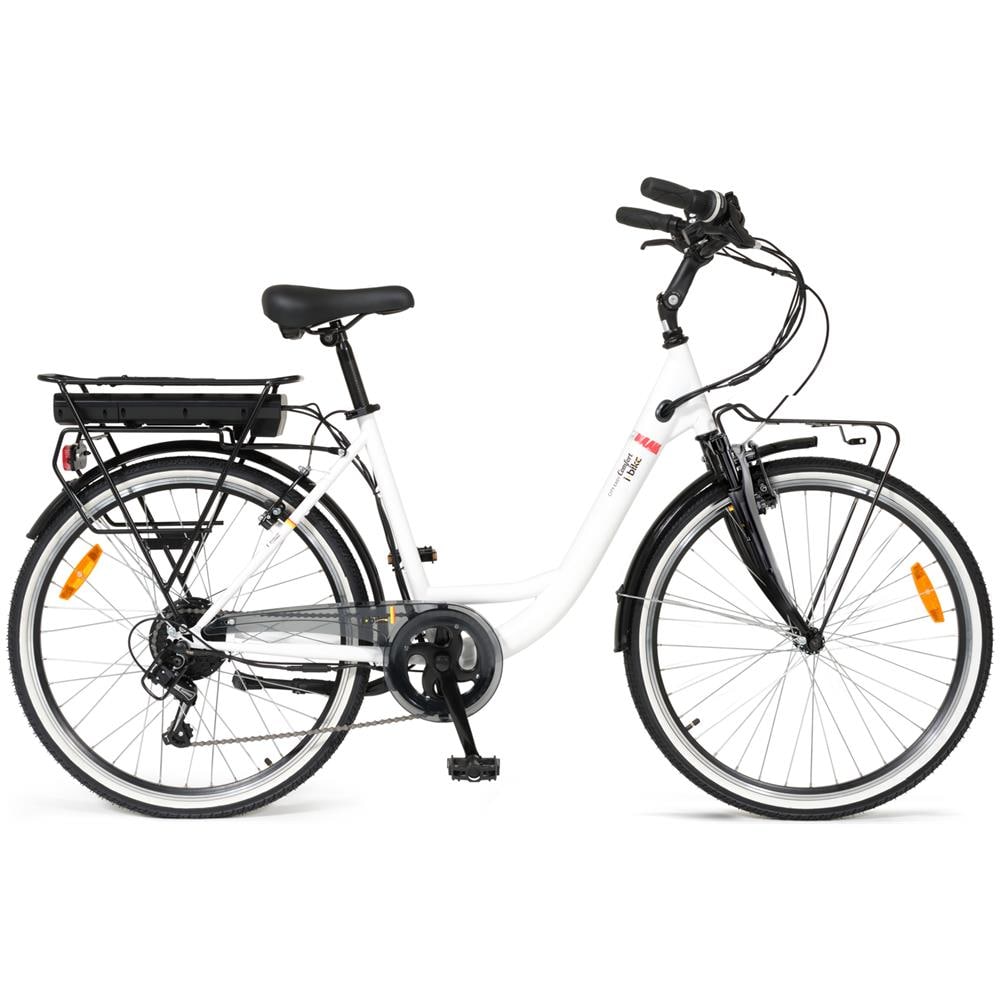 Bici Elettrica City Easy Flow 26" Litio 78 Ah, 45 km 36 V 4 h 280 Wh Colore Nera - Foto 1