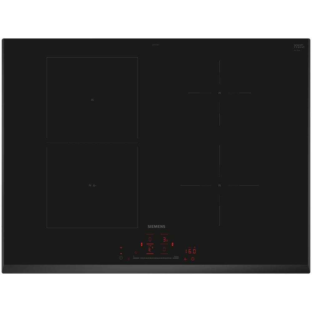 Piano Cottura ED751HSC1E a Induzione 4 Zone Cottura da 71 cm Colore Nero - Foto 1