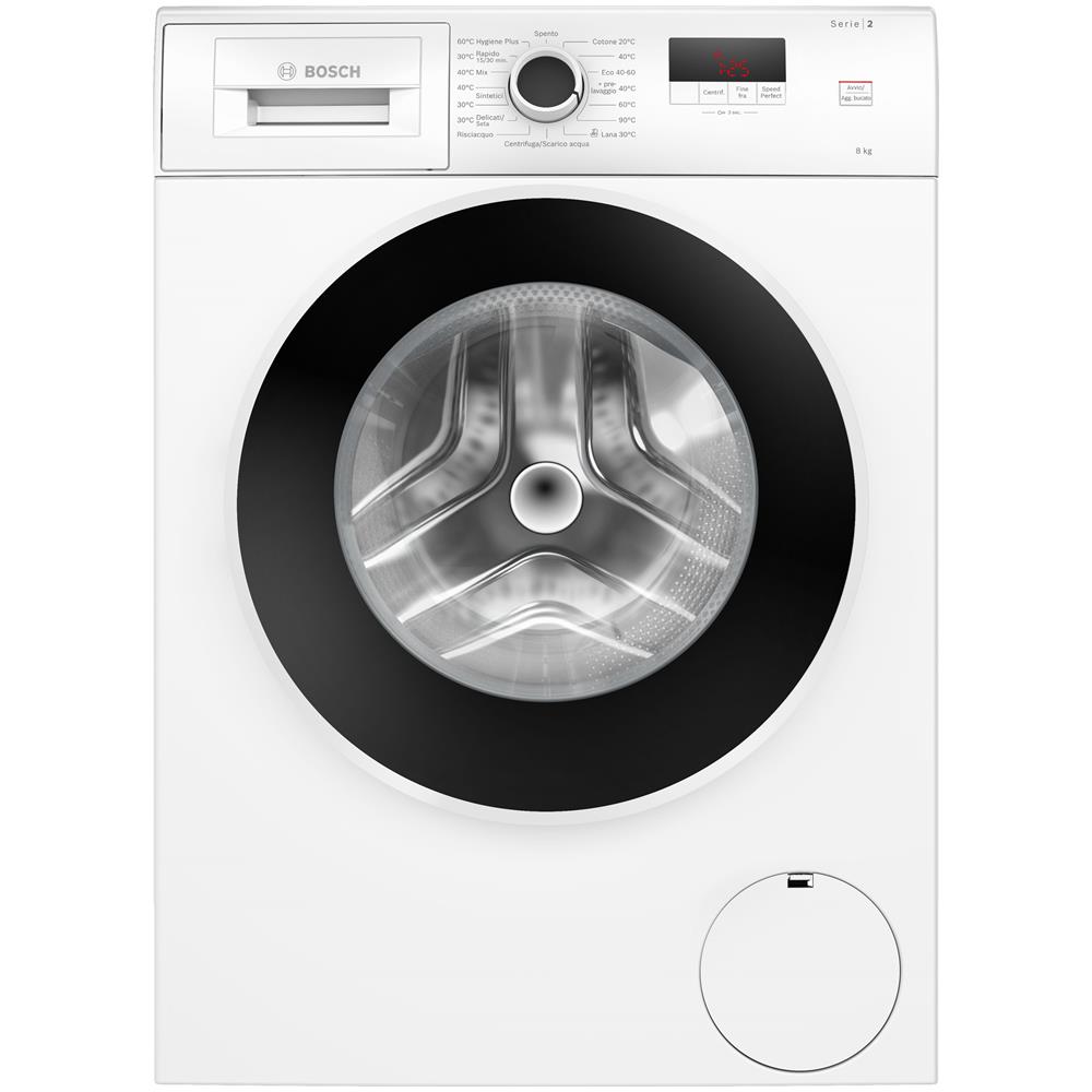WGE03201IT Serie 2 Lavatrice a Carica Frontale 8kg 1200g /min Bianco A - Foto 1
